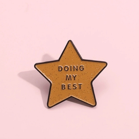 Jewelry - NEW‼️Star Shaped Enamel Pin